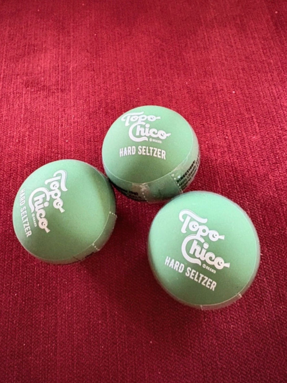 Unused Lot of 3 Hard Seltzer Lip Balm